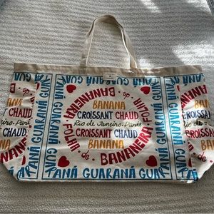 Sez'ane X Farm Rio Limited Addition Canvas Tote